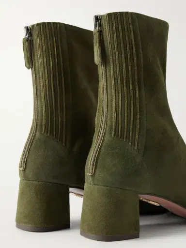 Aquazzura Saint Honoré 50 Suede Boots | Thumbnail 5 Aquazzura Saint Honoré 50 Suede Boots | Thumbnail 5