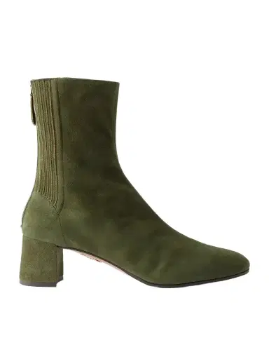 Aquazzura Saint Honoré 50 Suede Boots | Thumbnail 1 Aquazzura Saint Honoré 50 Suede Boots | Thumbnail 1