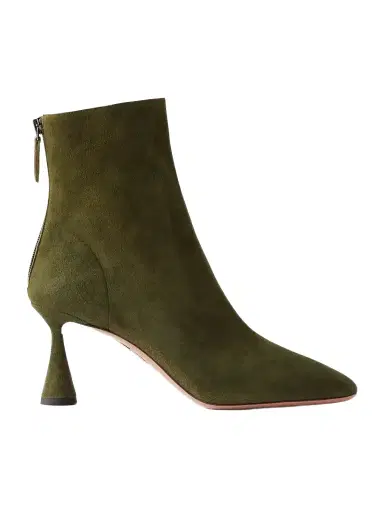 Aquazzura Amore 75 Suede Ankle Boots | Thumbnail 1