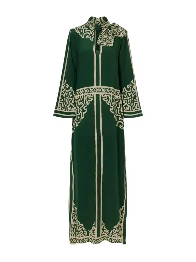 Johanna Ortiz The Windborne Silk-crepe De Chine Maxi Dress