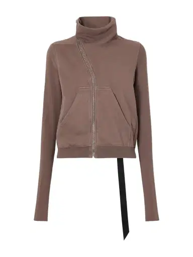 Rick Owens Drkshdw Cotton-jersey Zip-up Cardigan | Thumbnail 1