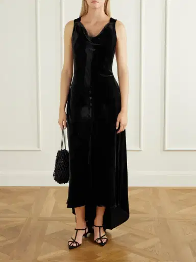 Le Kasha Gritti Velvet Maxi Dress | Thumbnail 2