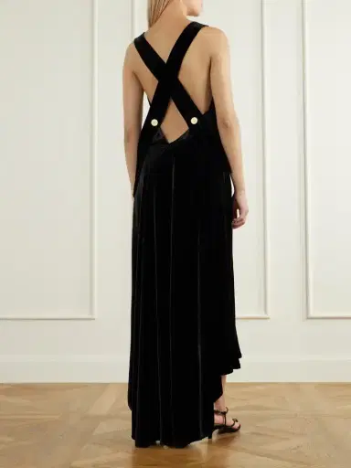 Le Kasha Gritti Velvet Maxi Dress | Thumbnail 3