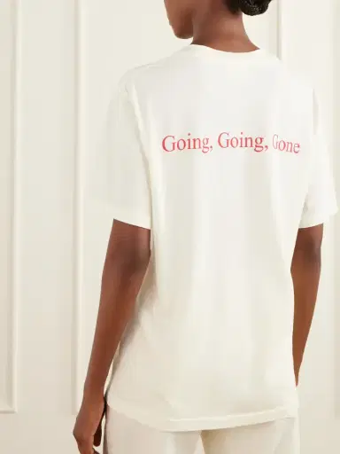 Frame + Sotheby's Printed Cotton-jersey T-shirt | Thumbnail 3 Frame + Sotheby's Printed Cotton-jersey T-shirt | Thumbnail 3