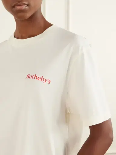 Frame + Sotheby's Printed Cotton-jersey T-shirt | Thumbnail 4 Frame + Sotheby's Printed Cotton-jersey T-shirt | Thumbnail 4