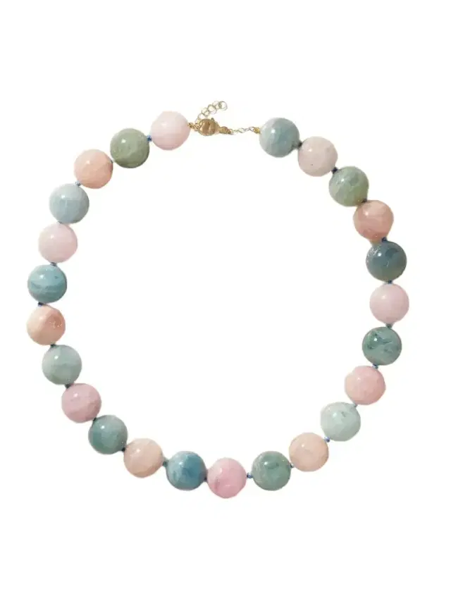 JIA JIA Oracle 14-karat Gold Morganite Beaded Necklace