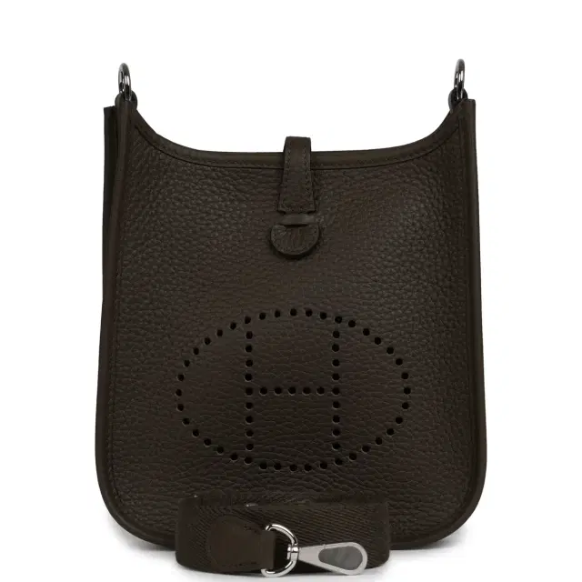 HERMÈS Hermes Evelyne TPM Vert Loden Clemence Palladium Hardware