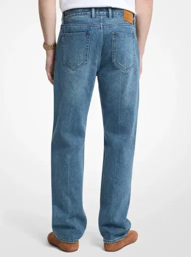 Michael Kors Collection Finn Straight-Leg Denim Jeans | Thumbnail 2