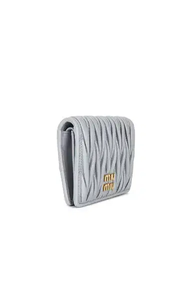 Miu Miu Matelasse Wallet | Thumbnail 3 Miu Miu Matelasse Wallet | Thumbnail 3