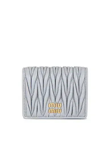 Miu Miu Matelasse Wallet