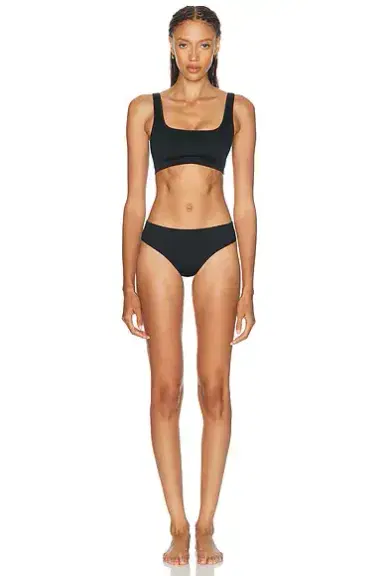 LDMA Low Hide Ribbed Seamless Thong | Thumbnail 4