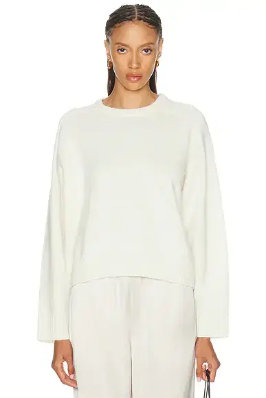 Loulou de Saison Breha Saddle-Sleeve Sweater