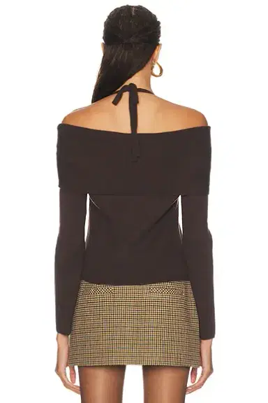 Simkhai Cambria Long Sleeve Off Shoulder Top | Thumbnail 3