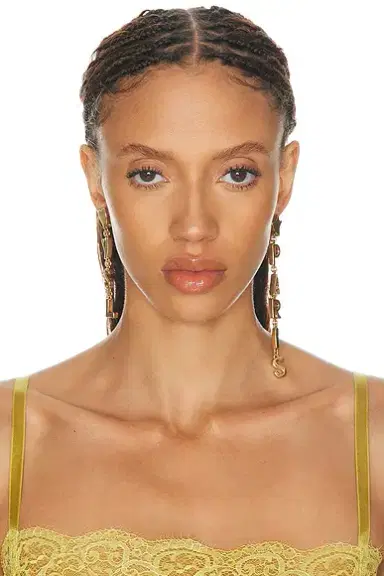 Saint Laurent YSL Paris Pendant Earrings | Thumbnail 2