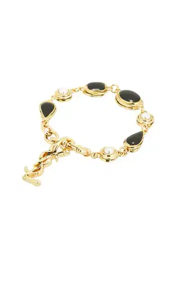 Saint Laurent YSL Cabochons Bracelet | Thumbnail 4