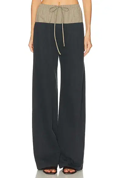 Matthew Bruch Drawstring Combo Pant