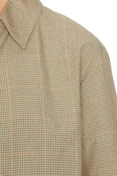 Matthew Bruch Cropped Oversized Button Down Top | Thumbnail 5