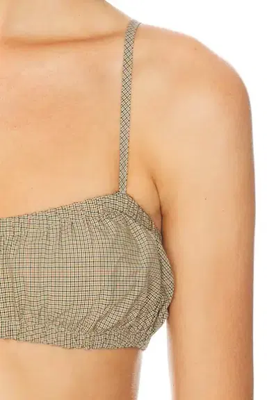 Matthew Bruch Bubble Bandeau Crop Top | Thumbnail 5
