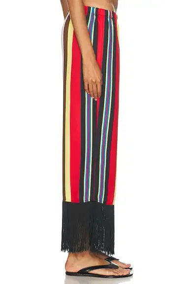 SIMONMILLER Nella Crepe Fringe Pant | Thumbnail 3
