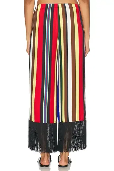 SIMONMILLER Nella Crepe Fringe Pant | Thumbnail 4