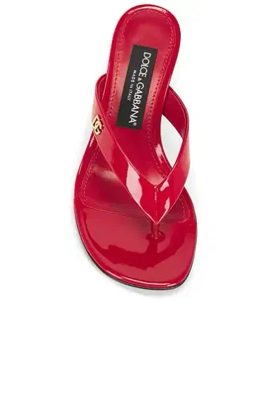 Dolce & Gabbana Kitten Heel Thong Sandal | Thumbnail 4 Dolce & Gabbana Kitten Heel Thong Sandal | Thumbnail 4