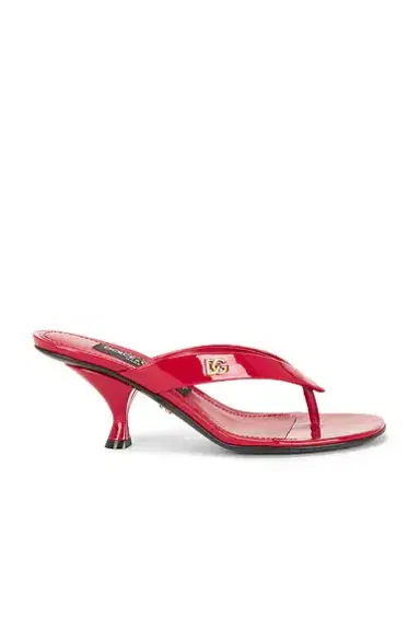 Dolce & Gabbana Kitten Heel Thong Sandal | Thumbnail 1 Dolce & Gabbana Kitten Heel Thong Sandal | Thumbnail 1
