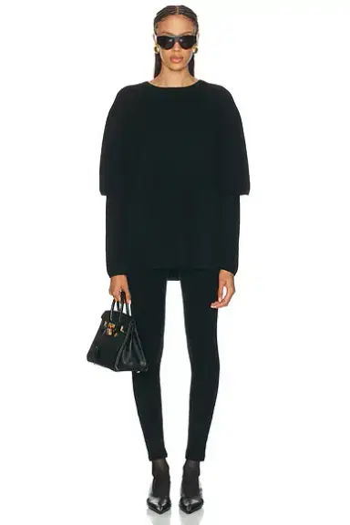 Nour Hammour Cobain Layered Knit Sweater | Thumbnail 4