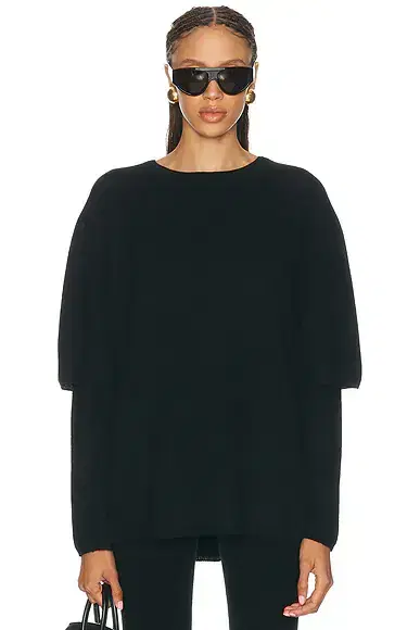 Nour Hammour Cobain Layered Knit Sweater