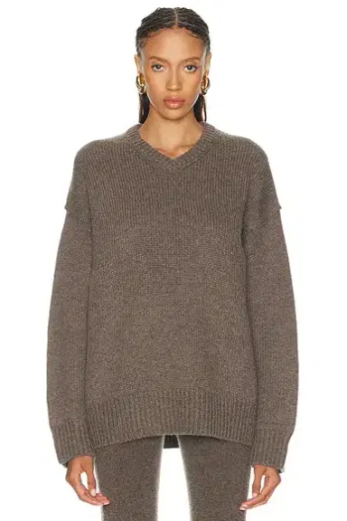 Nour Hammour Jude V Neck Sweater | Thumbnail 1