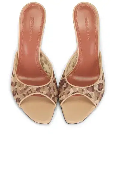 Amina Muaddi Alexa Lace 95 Slipper Mule | Thumbnail 4