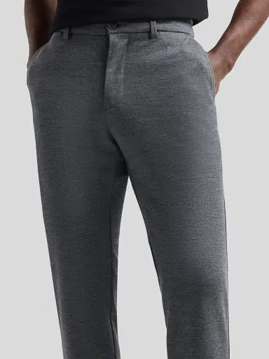 Bugatchi Men's Flat Front Super 160"s Wool-Blend Chino Pants | Thumbnail 5