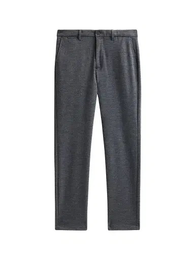 Bugatchi Men's Flat Front Super 160"s Wool-Blend Chino Pants | Thumbnail 1