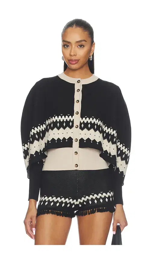 Understated Leather Nordic Outlaw Cardigan