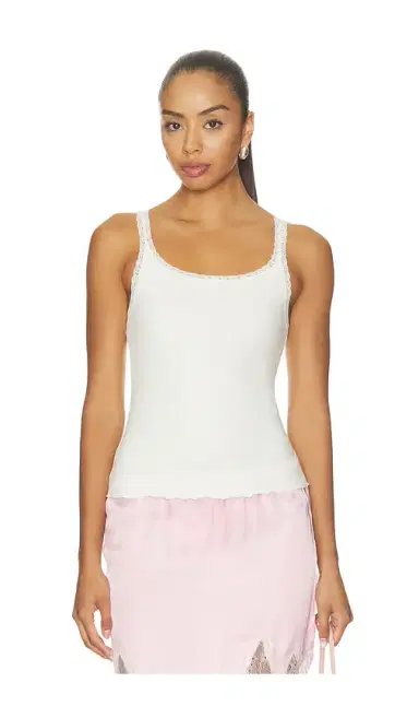 Skims Back To School Pointelle Cami Top | Thumbnail 1