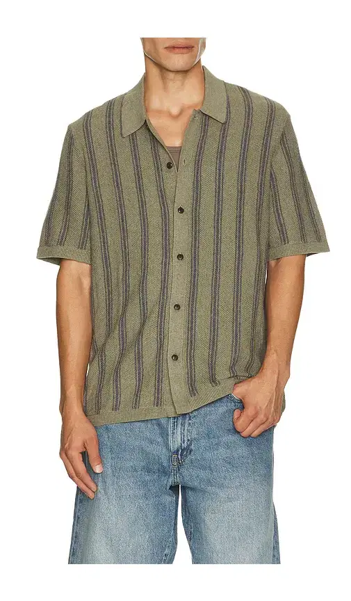 Faherty Short Sleeve Knitted Shirt