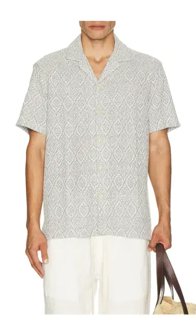 Faherty Short Sleeve Oasis Camp Shirt | Thumbnail 1