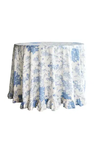 Friend of Mine Toile Round Tablecloth | Thumbnail 1