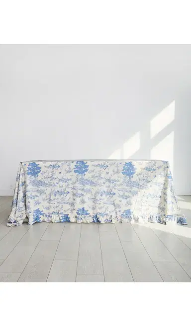 Friend of Mine Toile Tablecloth | Thumbnail 2