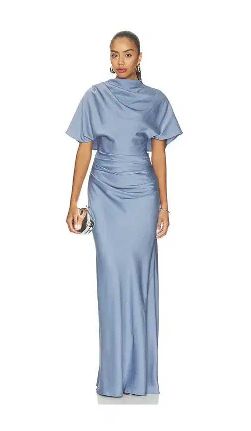 Simkhai Annibelis Short Sleeve Gown