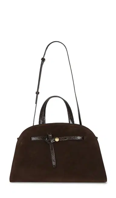 Tory Burch Romy Suede Bauletto Bag | Thumbnail 1 Tory Burch Romy Suede Bauletto Bag | Thumbnail 1