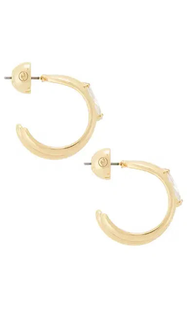 Ettika Orbit Crystal Hoop Earrings | Thumbnail 2
