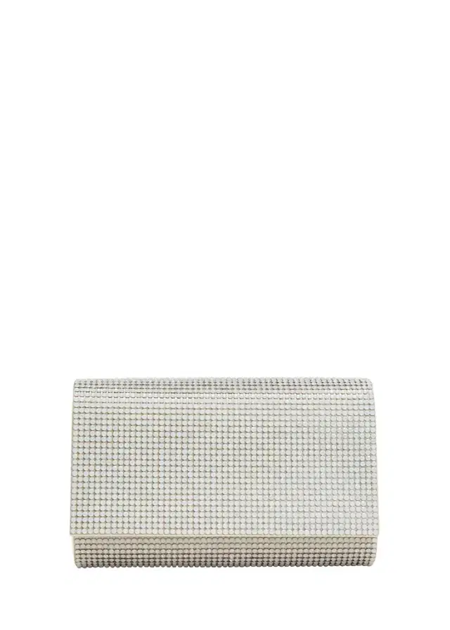 Judith Leiber Couture Fizzy Crystal Flap Clutch Bag