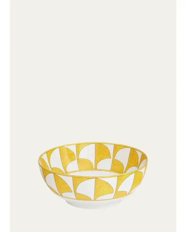 HERMÈS Soleil d'Hermes Small Salad Bowl