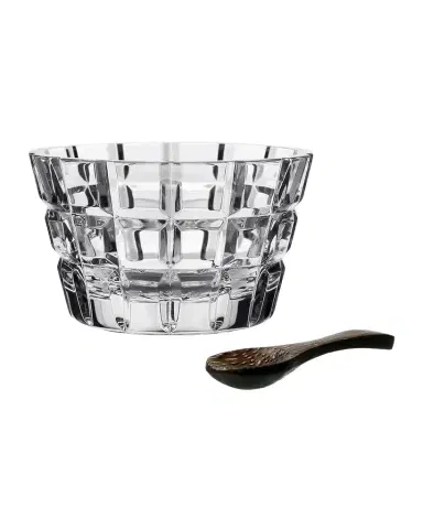 William Yeoward Crystal Blodwyn Salt Dish with Spoon | Thumbnail 1 William Yeoward Crystal Blodwyn Salt Dish with Spoon | Thumbnail 1