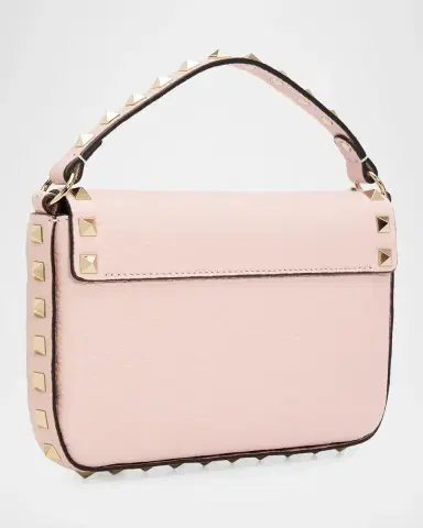 Valentino Garavani Mini Rockstud Leather Top-Handle Bag | Thumbnail 2