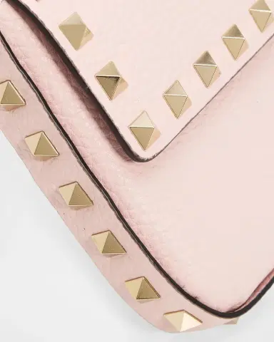 Valentino Garavani Mini Rockstud Leather Top-Handle Bag | Thumbnail 4