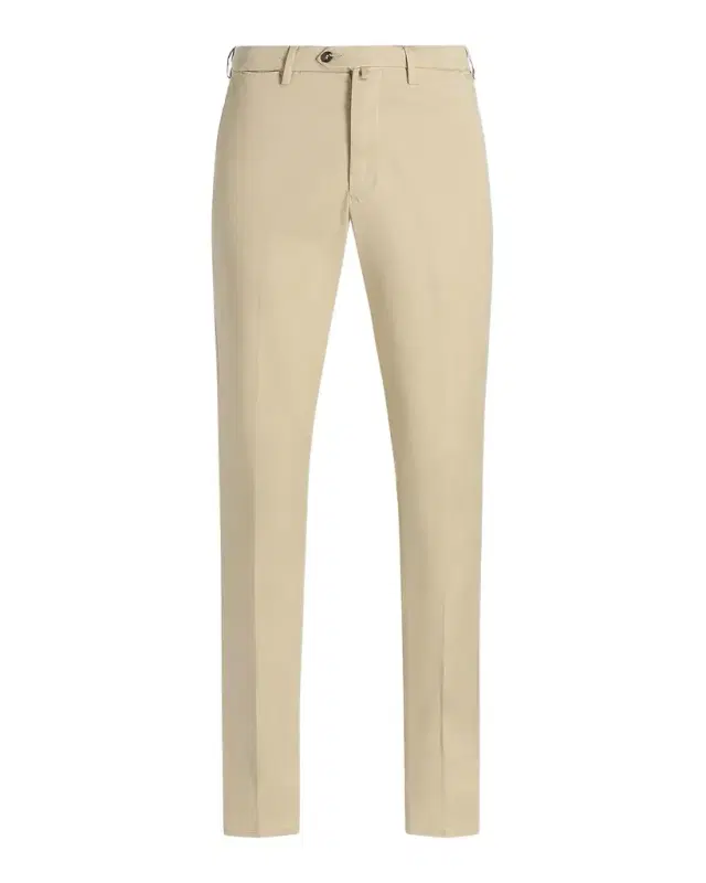Sartorio Men's Slim Stretch Flat-Front Trousers