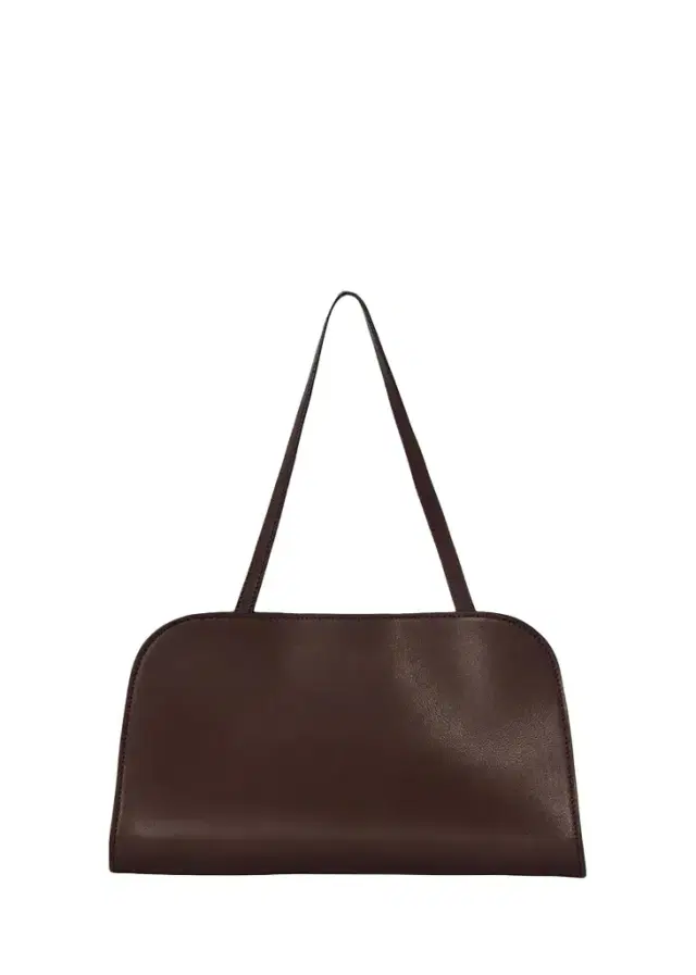 The Row Peggy Clutch Shoulder Bag in Saddle Leather
