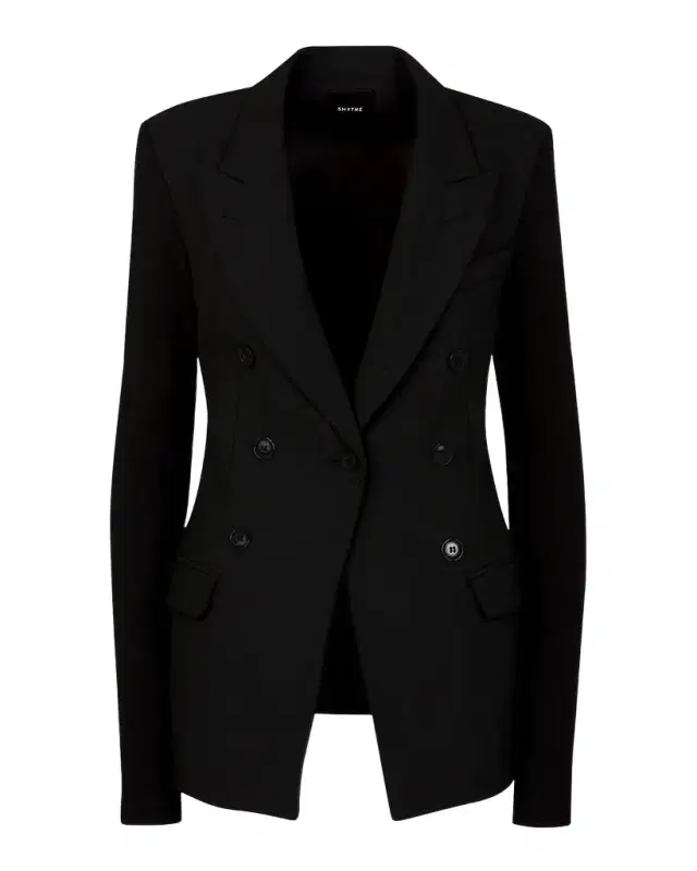 SMYTHE Not A DB Blazer with Jersey Sleeves
