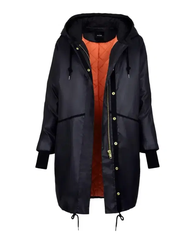 SMYTHE Dark and Stormy Hooded Rain Coat